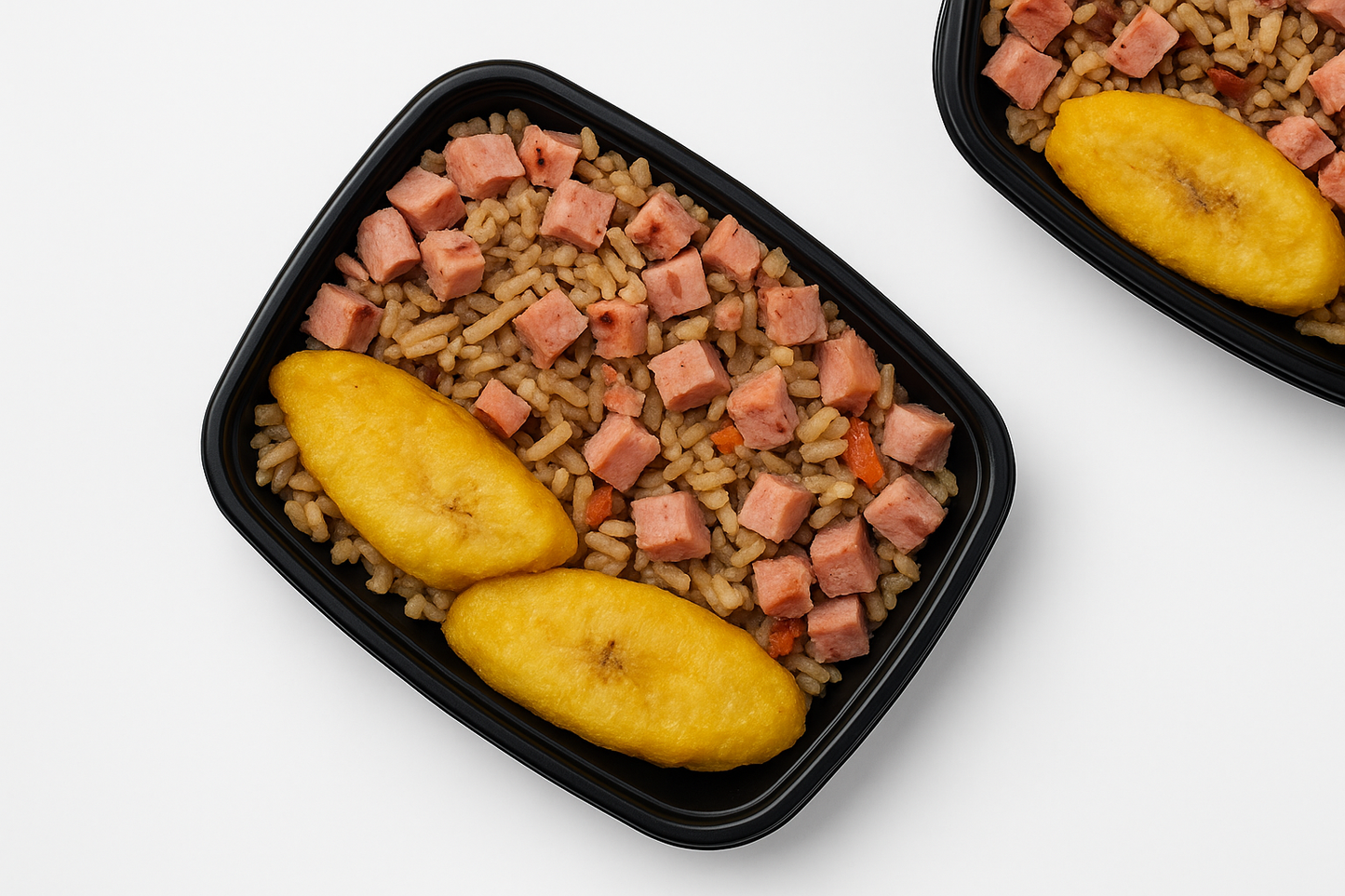 Arroz con Frijoles, Jamón y Amarillos
