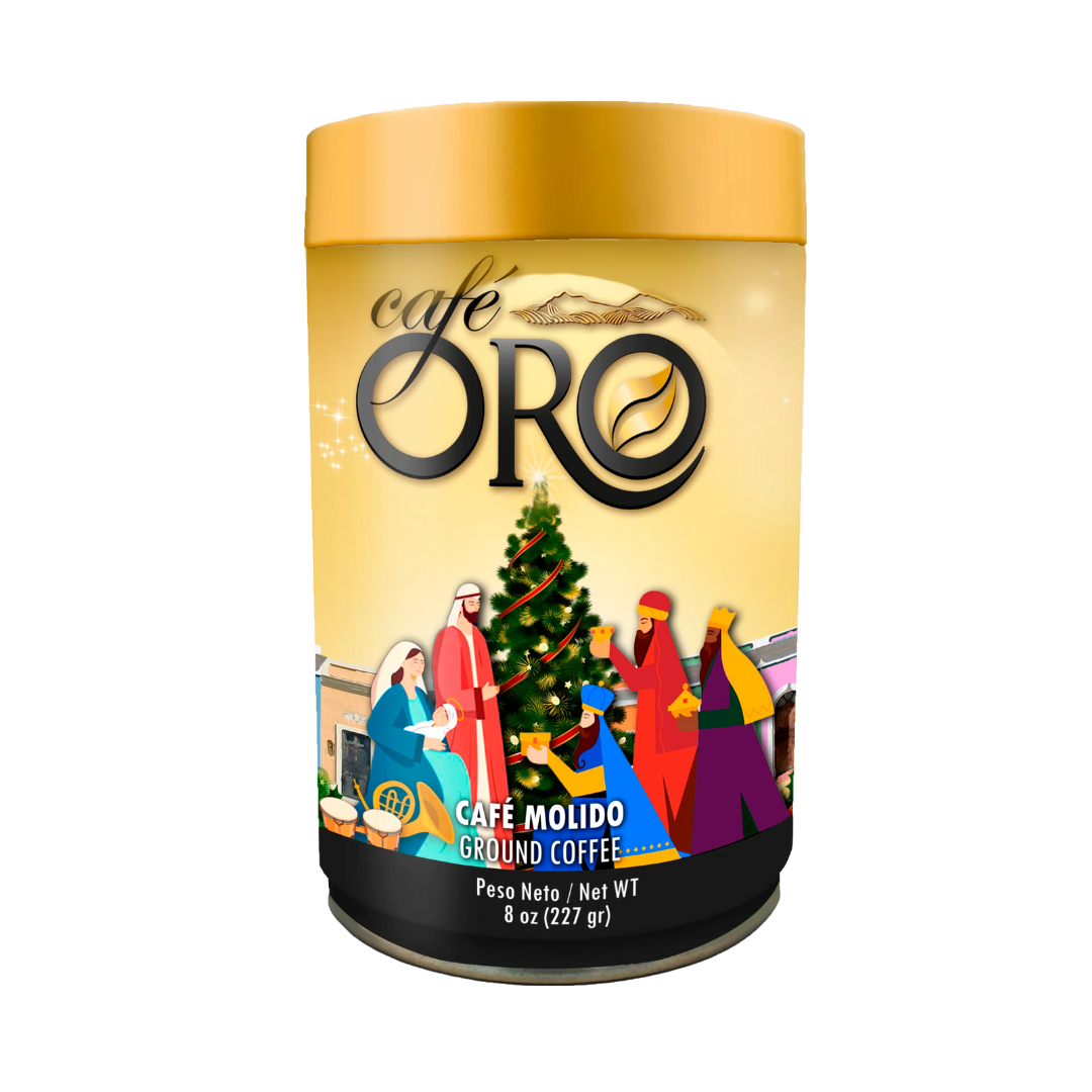 Café Oro Reyes Magos Molido - Edición Navideña (8oz)