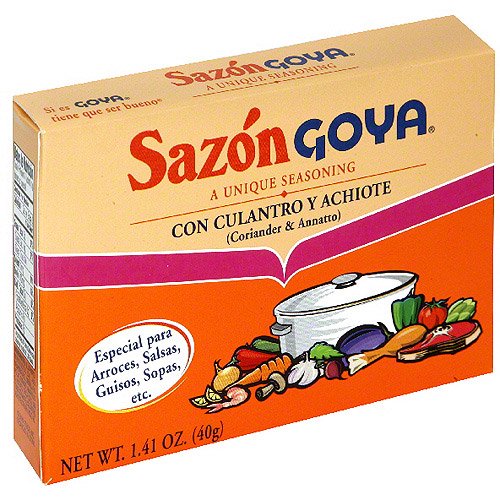 Goya Sazon Culantro/Achiote 1.41oz