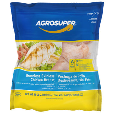 Agrosuper Pechuga sin Hueso 2.2 Lb