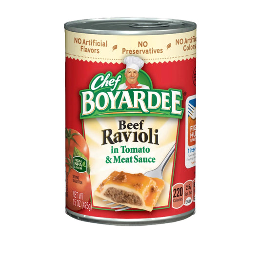 Chef Boyardee Beef Ravioli 15oz