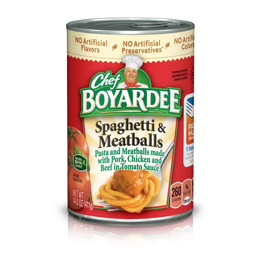 Chef Boyardee Spaguetti & Meatballs 15oz