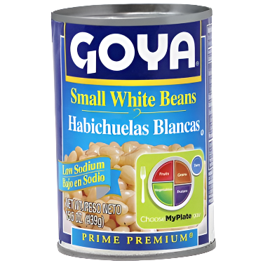 Goya Habichuelas Blancas Bajo Sodio 15.5oz