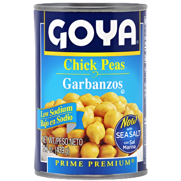 Goya Garbanzos Bajo en Sodio 15.5oz