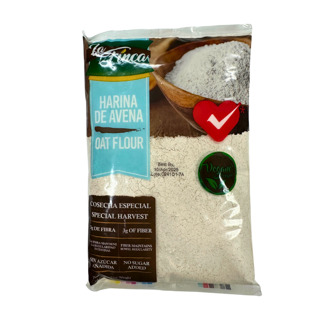 La Finca Harina de Avena Molida Organica (14oz)