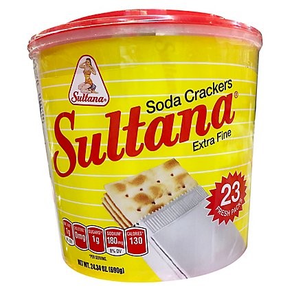 Sultana Soda Crackers 24oz